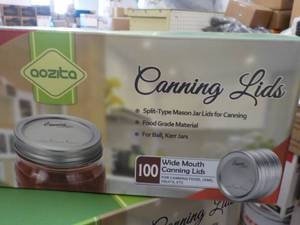 Box of Oozito 100 Wide Mouth Cannin...