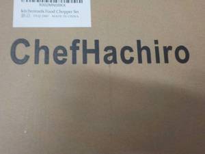 Chef Hachiro Food Chopper...
