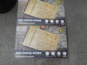 2 Dad Wood Cheese Boards...