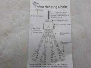 Swing Hanging Chain Kit...