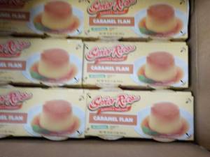 4 Cases Senior Rico Caramel Flan...