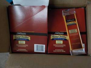 Case of Sargento Sharp Cheddar Chee...