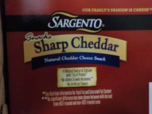 Case of Sargento Sharp Cheddar Chee...