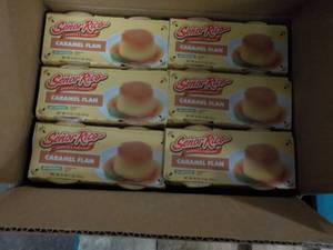 2 Cases Senior Rico Caramel Flan...