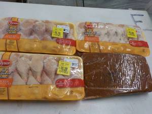 3 Frozen Pkgs Chicken Drumsticks an...