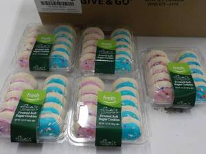 5 Frozen Pkgs Frosted Soft Sugar Co...
