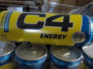 12 pack 12 oz cans C4 Energy Drink...