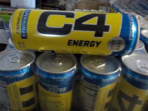 12 pack 12 oz cans C4 Energy Drink...