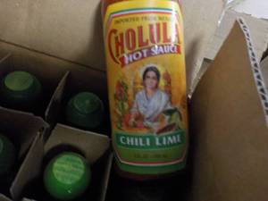 12 pack Cholula Hot Sauce...