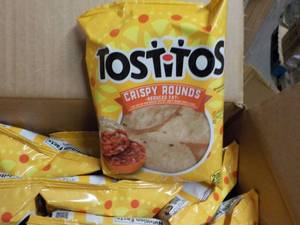 Case of Tostitos Crispy Round Chips...