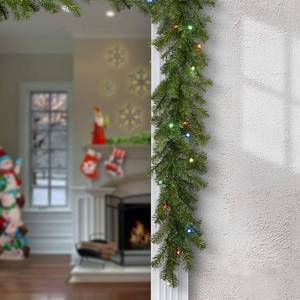 National Tree Company 9 Pre-Lit Multi-Color Christmas Garland