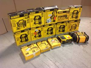 lot 20 image: Lot of Dewalt Portable Power Station Various Conditions See Pictures