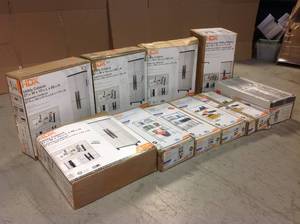 lot 28 image: Lot of Assorted Utility Cabinets Various Conditions See Pictures
