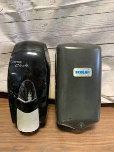 lot 9 image: Lot of Two Soap Dispensers
