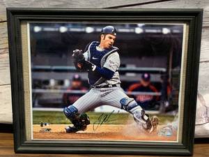 lot 47 image: Joe Mauer Framed Photo