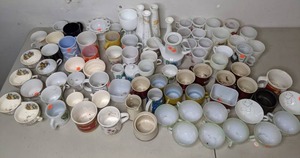 lot 585 image: Collection of Cups and More  Approximately 75 Pieces  - P