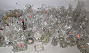 lot 586 image: Gobs of Glassware, Approximately 100 Pieces of Glasses, Bowls, Juicers, Dishes and More - P