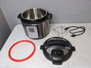 lot 85 image: Instant Pot Duo Plus 6 qt Air Fryer - N