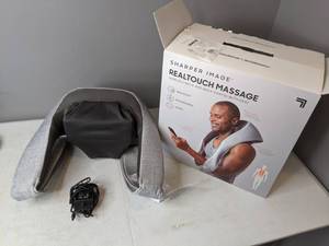 lot 132 image: Sharper Image Realtouch Shiatsu Massager - N
