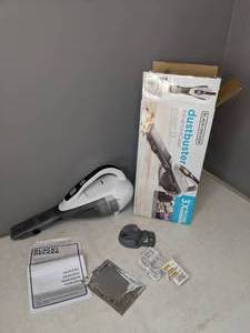 lot 176 image: BlackDecker Lithium Cordless Hand Vacuum with Scented Filter - N