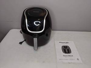 lot 77 image: Power XL 7 Qt. Vortex Air Fryer - N
