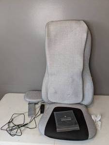 lot 93 image: SHARPER IMAGE Smartsense Shiatsu Massage Chair Pad - N