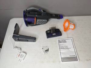 lot 105 image: BlackDecker FurBuster Advanced Clean Plus Handheld Vacuum - N