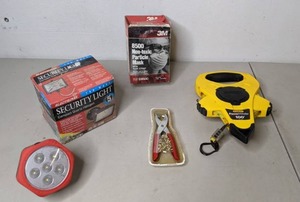 lot 360 image: Grommet Pliers, 3M Particle Masks, Stanley PowerWinder, & More - P