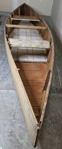 lot 382 image: Unique Large Decorative Canoe - P
