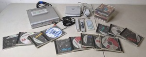 lot 388 image: Mintek DVD Player, Cyber Home DVD Player, & an Array of DVDs - P