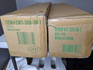 lot 192 image: Lot of 2 New National Tree Company Holiday Garland Crestwood Spruce & Norwood Fir - N