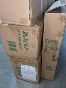 lot 273 image: Lot of 4 New National Tree Company Decorations Garland, Tinsel Tree and Wreath - N