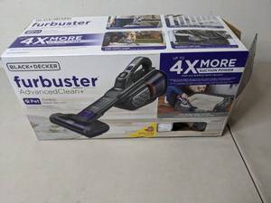 lot 234 image: BLACKDECKER Dustbuster AdvancedClean Handheld Pet Vacuum - N