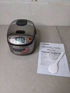 lot 229 image: Zojirushi Micom 3-Cup Rice Cooker & Warmer - N
