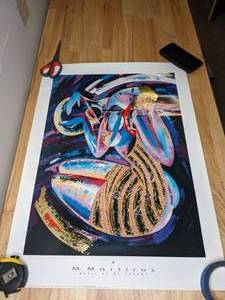 lot 13 image: Collectors Edition Music of My Dreams by M. Martiros Art Print - N