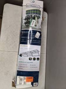 lot 54 image: Garage Essentials 96 Ultimate Shelf and Track Storage System - N