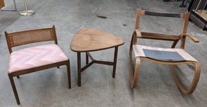 lot 304 image: Vintage Collection Chair, Rocker, & Table - N