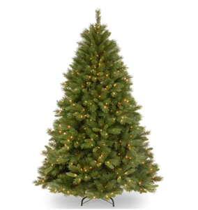 lot 181 image: New National Tree Company 6 12 Pre-Lit Winchester Pine Tree - N