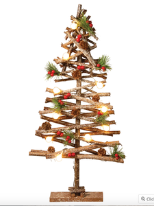lot 283 image: New Collection of 4 National Tree Company Christmas Decorations and Garland - N