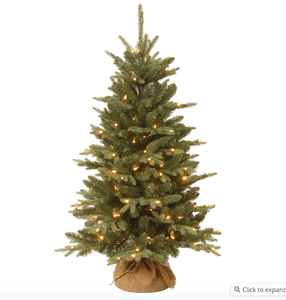 lot 171 image: New National Tree Company 4 Burlap Tree - N