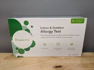 lot 39 image: Brand New Everlywell Indoor & Outdoor Allergy Test - T