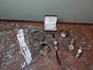lot 337 image: Bracelets & Five Watches - W