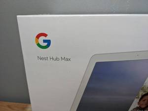 lot 18 image: Brand New Google Nest Hub Max - T