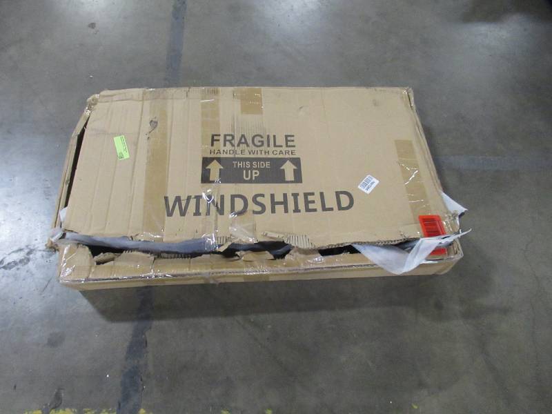 lot 224 image: Camco Black Boar Wraparound Windshield for ATV(May Be Missing Hardware) Model 66031