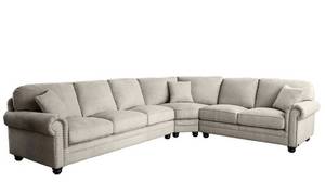 lot 101 image: Abbyson Ferra Sectional Sofa ( Left Facing Sofa Pc OnlyMissing 2 Pcs) Model SK-5913-SEC-GRY