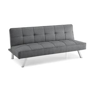 lot 112 image: Serta Calgiri Armless Convertible Tuxedo Sofa (One Leg Needs Repair) Model SCCALG3BS2012