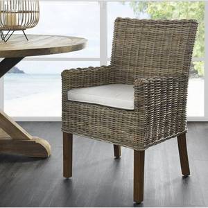 lot 141 image: Bay Isle Home Appling Wicker Arm Chair Model 36524752375