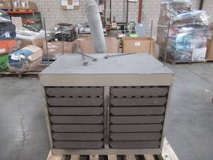 lot 221 image: Advanced Distributor Products Ceiling Mount HVAC Heating Unit, SEP-400A-4 - Worked Well Before Being Replaced With Upgrades In The Warehouse.