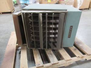lot 222 image: Carrier Small Ceiling Mount HVAC Heating Unit, Model Unknown - Worked Well Before Being Replaced With Upgrades In The Warehouse Duct System Is Crushed For PartsRestore.