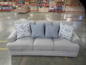 lot 150 image: Red Barrel Studio Kyela 93.5 in. Sofa ModelFA10361 (Upholstery Needs Cleaning)